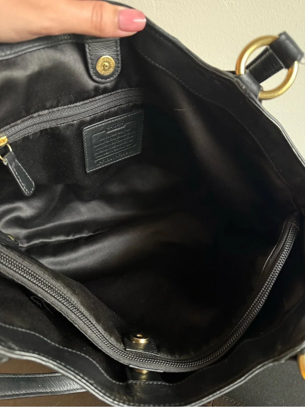 Coach Campbell Belle Carryall Leather Bag